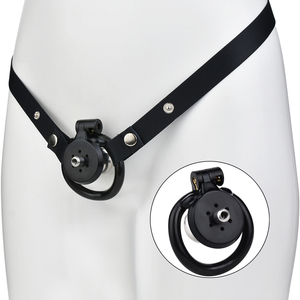 Erkek bekaret kafes Anti-off cihaz elastik bant yardımcı kemer ayarlanabilir halka iç çamaşırı halat bdsm esaret Metal ürünleri - Product Image 1