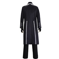 Costume de cosplay Vergil du jeu Devil May Cry 5, manteau long DMC5 Vergil, ensemble complet, déguisement de carnaval d'Halloween pour hommes