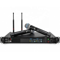 Système de microphone sans fil complet ANX4 S58 Beta58 pour les performances, les conférences, la diffusion et l'utilisation audio multi-usages