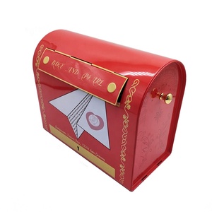 กระป๋องโลหะดีบุกทรงกล่องของขวัญสุดหรูกระป๋องพิมพ์ลายได้ตามต้องการ - Product Image 1