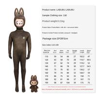 Costume de cosplay Labubu, Costume de scène pour Halloween et jeux de rôle POPMart