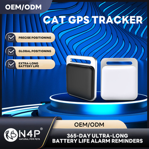 N4p thiết kế mới nhất theo dõi Thú cưng-định vị <span class=keywords><strong>GPS</strong></span> trực tuyến toàn cầu 365 ngày Tuổi thọ pin điều hướng một chạm Thiết bị chống mất mát - Product Image 4