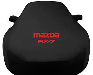 Housse de voiture personnalisée avec <span class=keywords><strong>logo</strong></span> spécial <span class=keywords><strong>Mazda</strong></span> RX-7 FC3S Roadster, tissu en velours doux élastique, luxe, anti-poussière, résistant aux UV, anti-rayures - Product Image 5