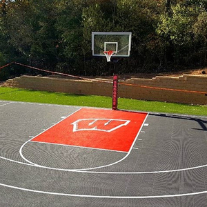 Pavimentazione Sportiva Modulare Ecologica per Campi da Basket all'Aperto, Vendita Diretta dalla Fabbrica a Prezzo all'Ingrosso - Product Image 6