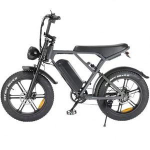 OUXI H9 Suspensión Completa Bicicleta de Montaña Eléctrica Batería Única 48V 15AH Marco de Acero Freno de Disco Fat Bike - Product Image 4