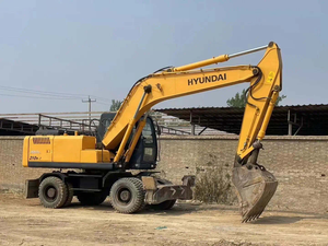 รถขุด210W-9ล้อ210W-7ฮุนได21ตันสภาพการทำงานที่สมบูรณ์แบบกระปุกเกียร์เครื่องจักรก่อสร้าง - Product Image 4