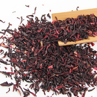 En gros Naturel Séché Roselle Hibiscus Fleur Thé Roselle Bandes Hibiscus Sabdariffa pour Tisane Savon Bougie Décoration