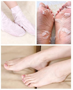 Masque exfoliant blanchissant pour les mains et les pieds, crème pour adultes, 1 paire/sac de papier d'aluminium vierge, marque privée, OEM/ODM - Product Image 2