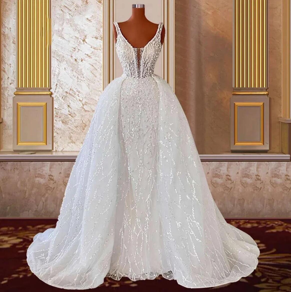 mermaid wedding dress amazon Amazon.com: GREOENEL Amor Saudi Arabia Sequins Mermaid Wedding Dress High  Neck Bridal Gowns Crystal Bride (as1, Alpha, one_Size, Regular, Regular)  White : Clothing, Shoes & Jewelry