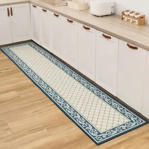 热销环保厨房垫地板超细纤维聚酯厨房地毯客厅地毯