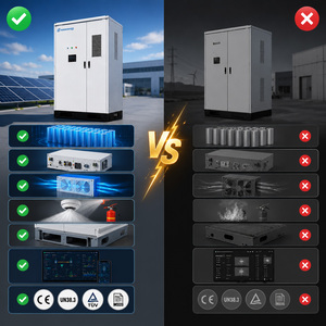 ตู้แบตเตอรี่สำรองไฟฟ้าเชิงพาณิชย์ SMS 125kW 261kWh, LiFePO4 Solar ESS พร้อมระบบ EMS อัจฉริยะ และพอร์ตสำหรับเครื่องกำเนิดไฟฟ้า - Product Image 3