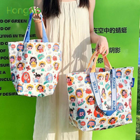 Hongao grand sac à provisions personnalisé en PP tissé étanche sac à main de protection de l'environnement de supermarché épaissi pour le shopping