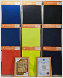 EN11611 EN 11612 <span class=keywords><strong>azienda</strong></span> <span class=keywords><strong>di</strong></span> <span class=keywords><strong>tessuti</strong></span> ignifughi personalizzati in cotone 100% per tessuto FR certificato ul industriale - Product Image 4