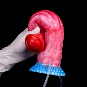 NNSX Ejaculation Inflatable Dildo Female <b>Masturbator</b> Thick Squirting Wholesale Adult Sex Toys Silicone Penis Fantasy alien Dildo - Product Image 6