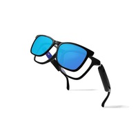 Nouvelles Lunettes Intelligentes GM 2026 Anti-Lumière Bleue avec Musique et Appels, Contrôle Tactile Magnétique, Monture PC Anti-UV GS05