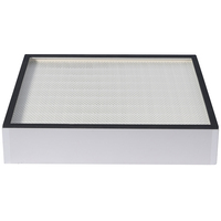 Filtre à panneaux HEPA à plis miniatures personnalisé par le fabricant, filtre de purification d'air haute efficacité pour système de ventilation industrielle