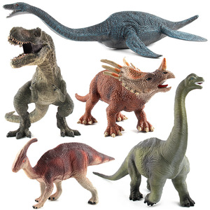 Série d'animaux jurassiques HY : Figurines statiques variées en PVC de Tyrannosaurus Rex, modèles de jouets du monde des dinosaures - Product Image 1