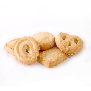 Biscuits sablés au beurre en gros en usine Biscuits danois de qualité supérieure