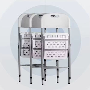 Chaise d'extérieur bon marché de haute qualité <span class=keywords><strong>location</strong></span> de réunion conception portable durable utilisation extérieure chaise pliante en plastique d'extérieur portable - Product Image 1