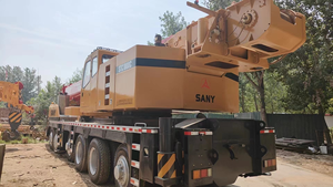 Grue mobile SANY STC1000C d'occasion bien entretenue de 100 tonnes avec une hauteur de levage maximale pour la manutention de matériaux industriels - Product Image 2