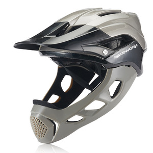 <span class=keywords><strong>Casque</strong></span> <span class=keywords><strong>de</strong></span> vélo <span class=keywords><strong>de</strong></span> montagne pro RACEWORK, <span class=keywords><strong>casque</strong></span> <span class=keywords><strong>de</strong></span> sécurité complet pour vtt, <span class=keywords><strong>Cross</strong></span>-country, <span class=keywords><strong>de</strong></span> descente, DH AM FR, pour les Sports extrêmes - Product Image 4