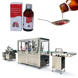 Máquina Automática de Llenado de Botellas Pequeñas de 50-200 ml, Línea de Producción de Llenado y Tapado de Botellas de Jarabe, Máquina de Llenado y Tapado de Jarabe - Product Image 2