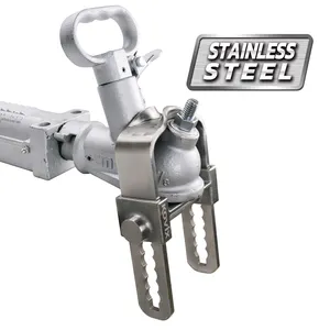 Kovix High Strength Stainless Steel U-Shaped Trailer Lock 120 Db Smart Alarm Comes With 3 Keys