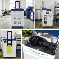 Machine de nettoyage au laser pulsé JPT avec garantie de 2 ans, pour métal, pierre, bois, élimination de la rouille et de la peinture, portable, MINI, fibre
