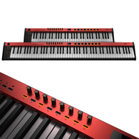 Midiplus X6 Pro II, Piano Digital Electrónico de Alta Calidad con 61 Teclas, Popular para Principiantes, Instrumento Sintetizador de Aprendizaje