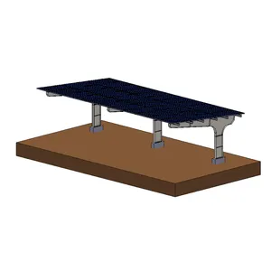 PV 차고 태양 카 포트 랙 브래킷 구조 폴리 카보네이트 알루미늄 합금 빌라에 대한 천막 야외 카포트