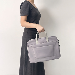 Mới Máy Tính Xách Tay Túi 13.3 14 <span class=keywords><strong>15</strong></span> <span class=keywords><strong>15</strong></span>.6 Inch Máy Tính Xách Tay Pouch Túi Đối Với MacBook Không Khí Pro 16 Trường Hợp Xiaomi Túi Xách Kinh Doanh Cặp - Product Image 4