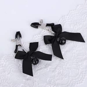 Seksspeeltjes Rekwisieten Strikbel Tepelklemmen Borstgebruik Vrouwelijk flirten Plagen Made-in-China Bevestigingen - Product Image 4