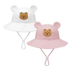 Chapeau Bob Enfant Personnalisé Imprimé Brodé, Pliable, Imperméable, Protection Solaire Bébé, Broderie Serviette Personnalisée Enfant, Marque Personnalisée - Product Image 4