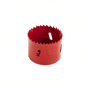 Sierra perforadora bimetálica de 2 1/4 pulgadas (57 mm) para cortar madera y metal - Product Image 2