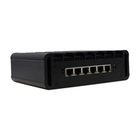 Mini Computadora Industrial J6412, Router Firewall 6x2.5G, SSD+HDD, RJ45, COM, DDR4, Intel Quad Core, Uso Empresarial, Windows 10/11, Intel UHD