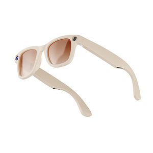 G300 Smart <b>Glasses</b> 8MP Dual <b>Camera</b> Anti-shake Photo Video Bluetooth Voice Calling Music Playback Black - Product Image 3