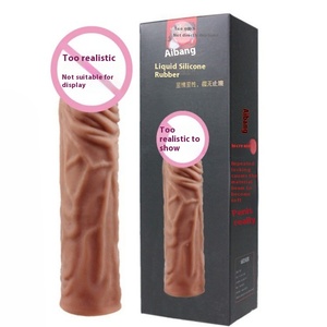 Thực Tế Wolf Răng Lỏng Silicone Dildo Vibrator Mặc Pha Lê Dương Vật Tay Áo Đồ Chơi Tình Dục Cho Nam Giới Phụ Nữ Cross-Biên Giới Sản Phẩm - Product Image 4