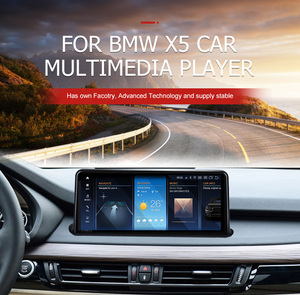 Autoradio con pantalla táctil <span class=keywords><strong>Android</strong></span> 13 DE 10,25 pulgadas, reproductor de DVD para coche, Radio Navi Carplay, micrófono incorporado, Compatible con BMW X5 F15 - Product Image 2