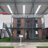 Unidad de Vivienda Plegable Prefabricada Expandible de 20 pies, Diseño Contemporáneo, Venta al por Mayor de Fábrica OEM ODM