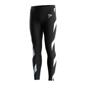 Pantalones de Compresión para Hombre para Entrenamiento de Artes Marciales, Leggings de Alta Elasticidad con Tejido Transpirable que Absorbe la Humedad para Sparring - Product Image 1
