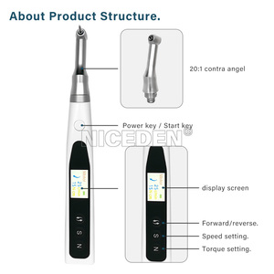 Implant dentaire clé dynamométrique électrique universelle 16 pièces pièce à main tournevis outils de réparation de dentisterie - Product Image 4