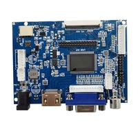 Carte de commande LCD universelle de 4,3 à 17,3 pouces, sans programmation, avec commutation de résolution, fabriquée en Chine