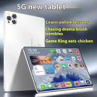 Nueva Tablet 5G GSM de 10.1 Pulgadas con Pantalla IPS FHD de 2560x1600, Procesador MTK de Cuatro Núcleos a 1.8GHz, 64GB de Memoria, Pantalla Templada Resistente al Agua