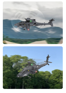 2.4G 9ch Quy Mô 1:32 F11-<span class=keywords><strong>S</strong></span> Apache Không Chổi Than Quang Học Dòng Chảy Lidar Tof Độ Cao Giữ Không Chổi Than Điều Khiển Từ Xa Máy Bay Trực Thăng Với Máy Ảnh - Product Image 2