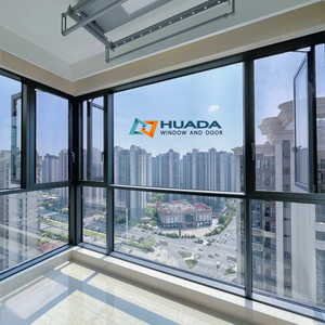 Florida Miami Hurricane phê duyệt Mỹ cấp giấy chứng nhận đôi kính nhiệt phá vỡ độ nghiêng và biến cửa sổ - Product Image 1