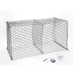 Bahçe peyzaj kaya dolu kaya dolu kafes için daldırma galvanizli <span class=keywords><strong>Gabion</strong></span> taş kafes Net demir tel örgü <span class=keywords><strong>Gabion</strong></span> kutusu - Product Image 2