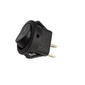 Yuvarlak Gemi Tipi 2 Yollu Kontrol Rocker Anahtarı Yüksek Kaliteli 2 Pinli Açma Kapama Güç Anahtarı Endüstriyel Kullanım İçin - Product Image 1