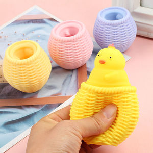 Sensory Fidget <b>Egg</b> Squeeze Pop Out Unicorn Spaceman Squirrel Cup Dinosaur <b>Egg</b> Squeeze <b>Toys</b> for Kids - Product Image 4