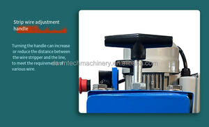 Machine de recyclage de petite taille pour la maison, pour le recyclage des fils usagés, séparateur de cuivre et de plastique - Product Image 5