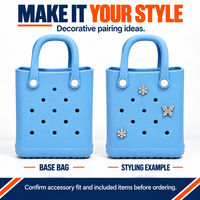 Sac de plage Eva Mini, sacs de courses réutilisables, sac à main compact pliable, organisateur, sac de natation, sac imperméable pour enfants